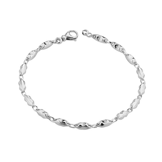 Bracciale Hector Gioielli Uomo in Argento BRFO 253.BIANCO - BRFO 253.BIANCO